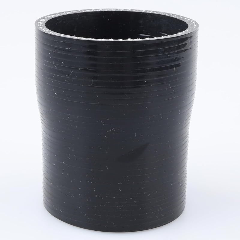 Mangueira de silicone redutora reta AC PERFORMANCE 60 mm para 55 mm, preta – 7,62 cm