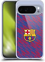 Vista 31 de Head Case Designs Funda de gel con licencia oficial del FC Barcelona Barca Crest Patterns [protección de grado militar] compatible con Google Pixel 3