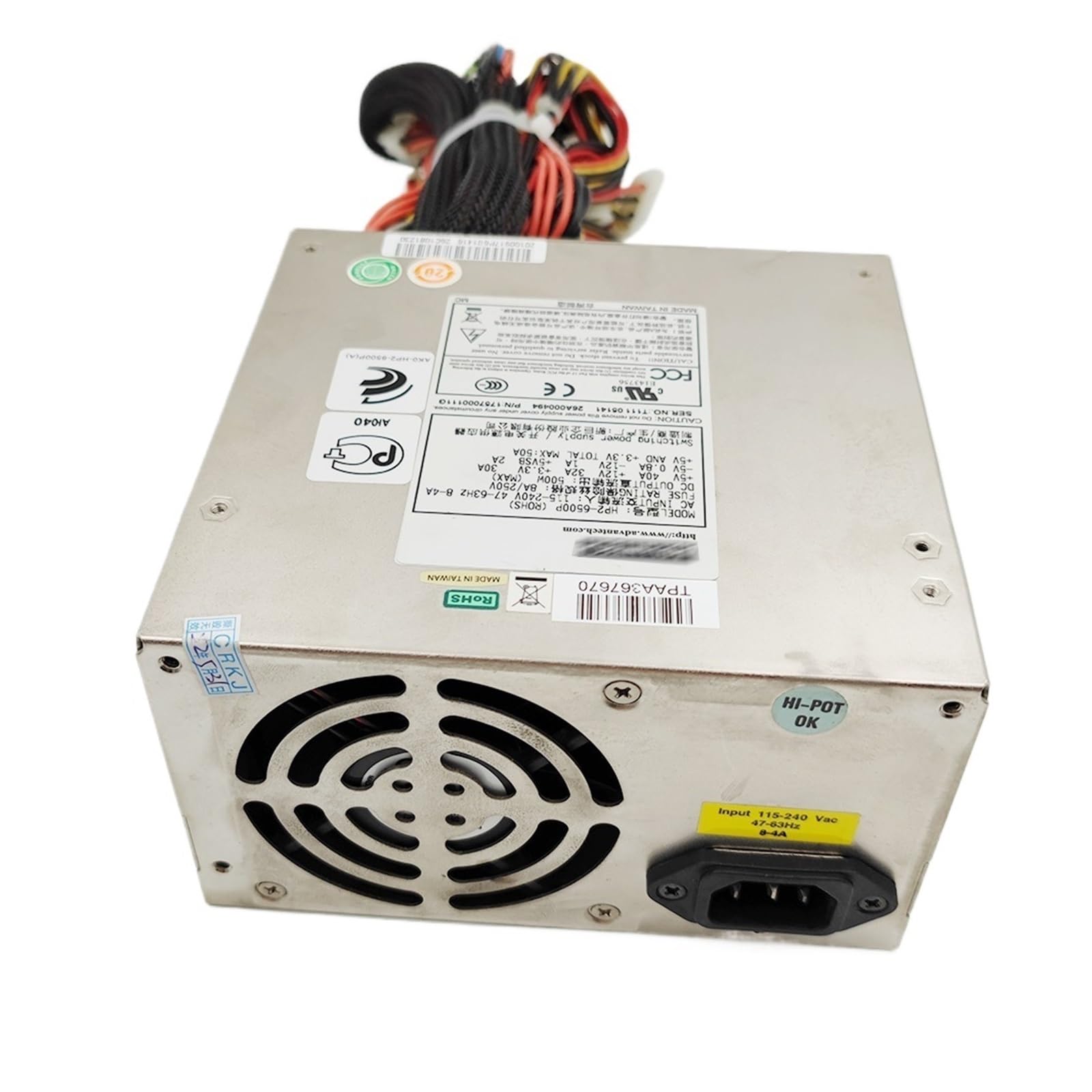 JJKKOZVQF HP2-6500P 500W Switching Power Supply