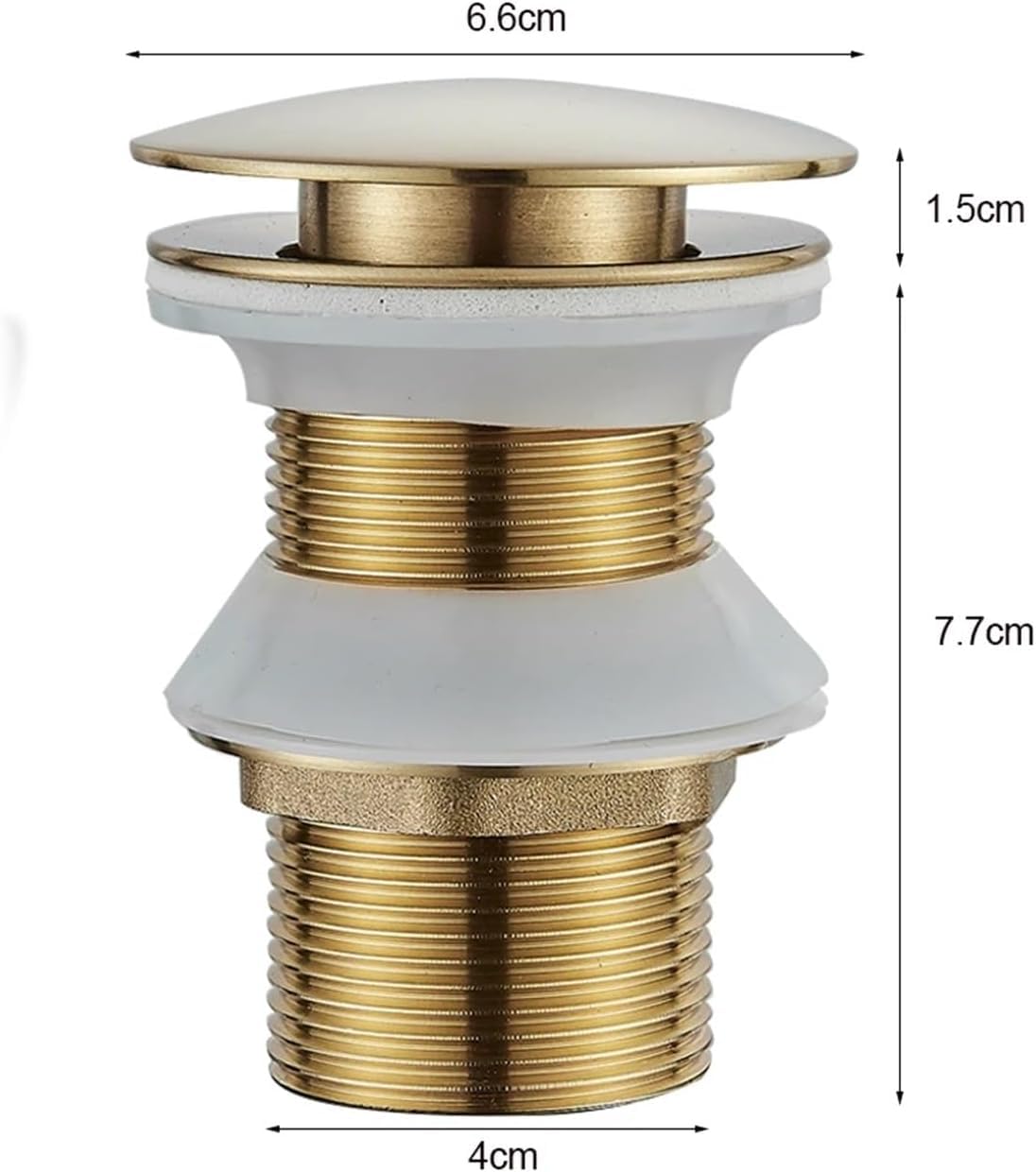 sustitución de Tapones de Fregadero Pop up, Tapón de desagüe for Lavabo de baño, tapón de desagüe emergente, Grifo for Lavabo, Accesorios de ferretería for Cocina(Chrome 1)