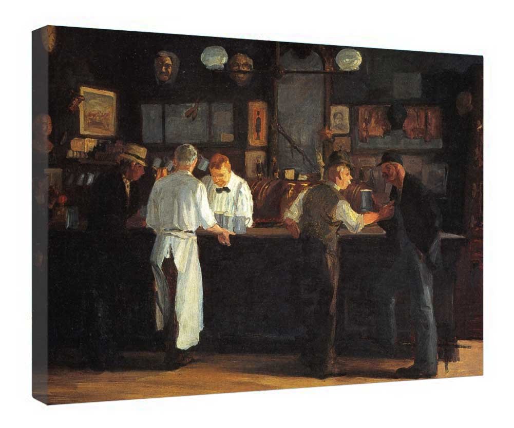 Toile John Sloan encadrée tableau d'art impression haute définition