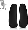 Armrest Replacement Arm Pads Caps for Herman Miller Classic Aeron Chair - Office Chair Arm Rest Replacement Black-1 Pair