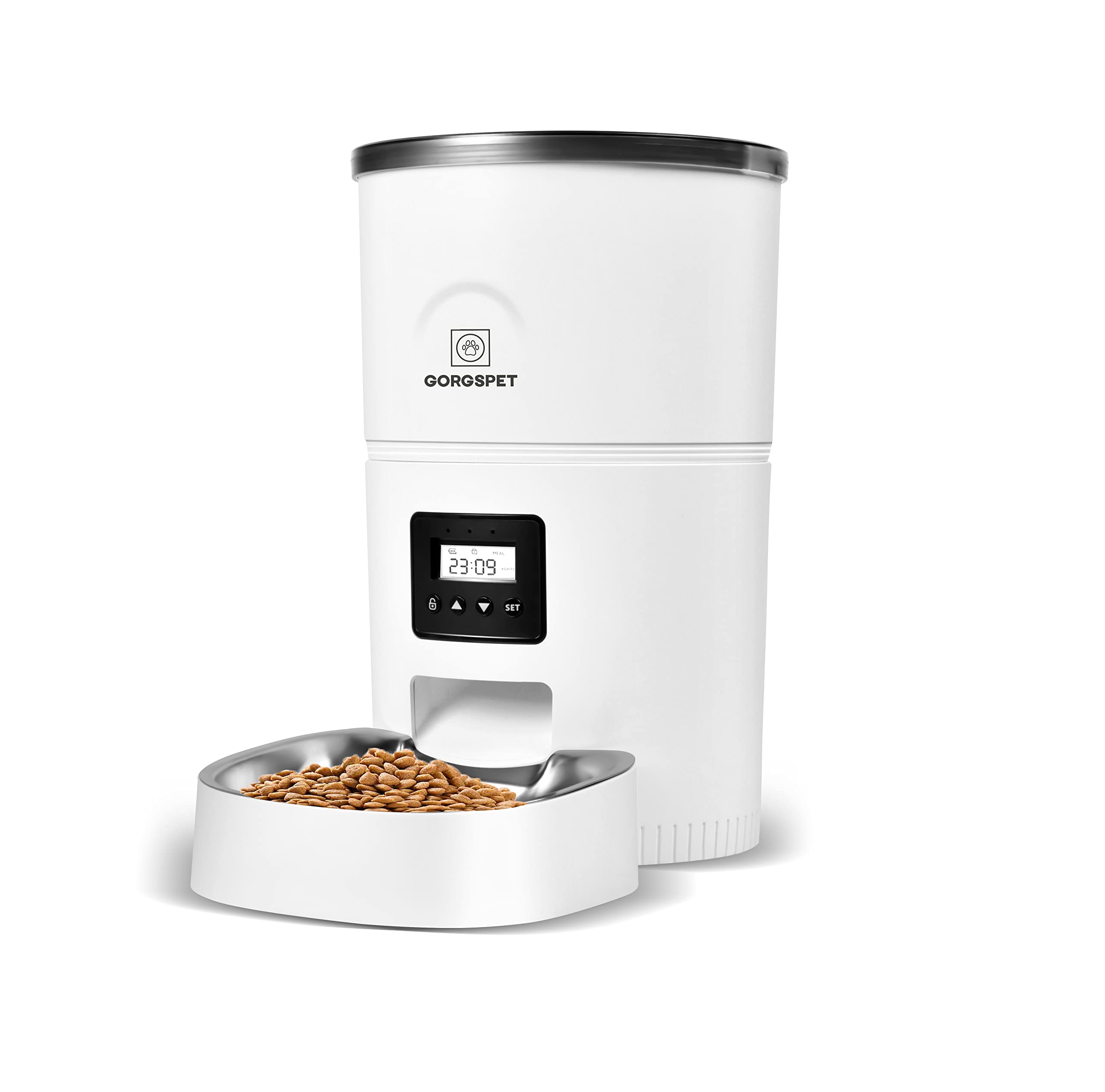 Amazon.co.jp: GORGSPET Automatic Feeding Device for Cats, Small