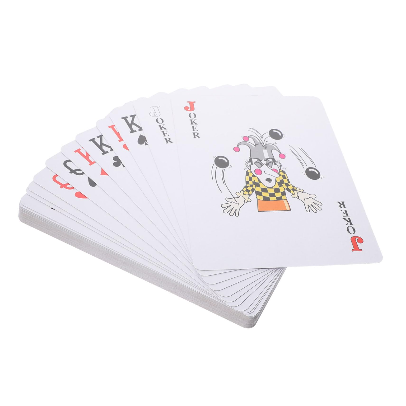 1set Carte Da Gioco Oversize Per Feste Carte Da Poker Giganti Per Giochi Di Società e Divertimento Familiare e Conservare