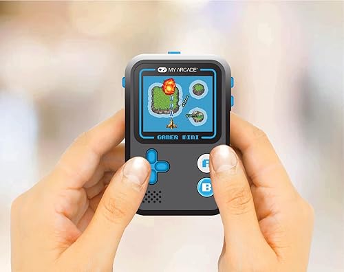 Miniatura 2 de My Arcade Gamer Mini Classic-Blue sistema de juegos portátil en miniatura equipado con 160 juegos, pantalla a color de 1.8 pulgadas (DGUN-3926)