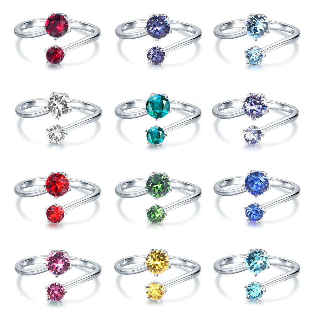 誕生石リング(6月)