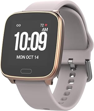 Timex iConnect Active Smartwatch with Heart Rate, Notifications and Activity Tracking, Blush/Gold, Modern