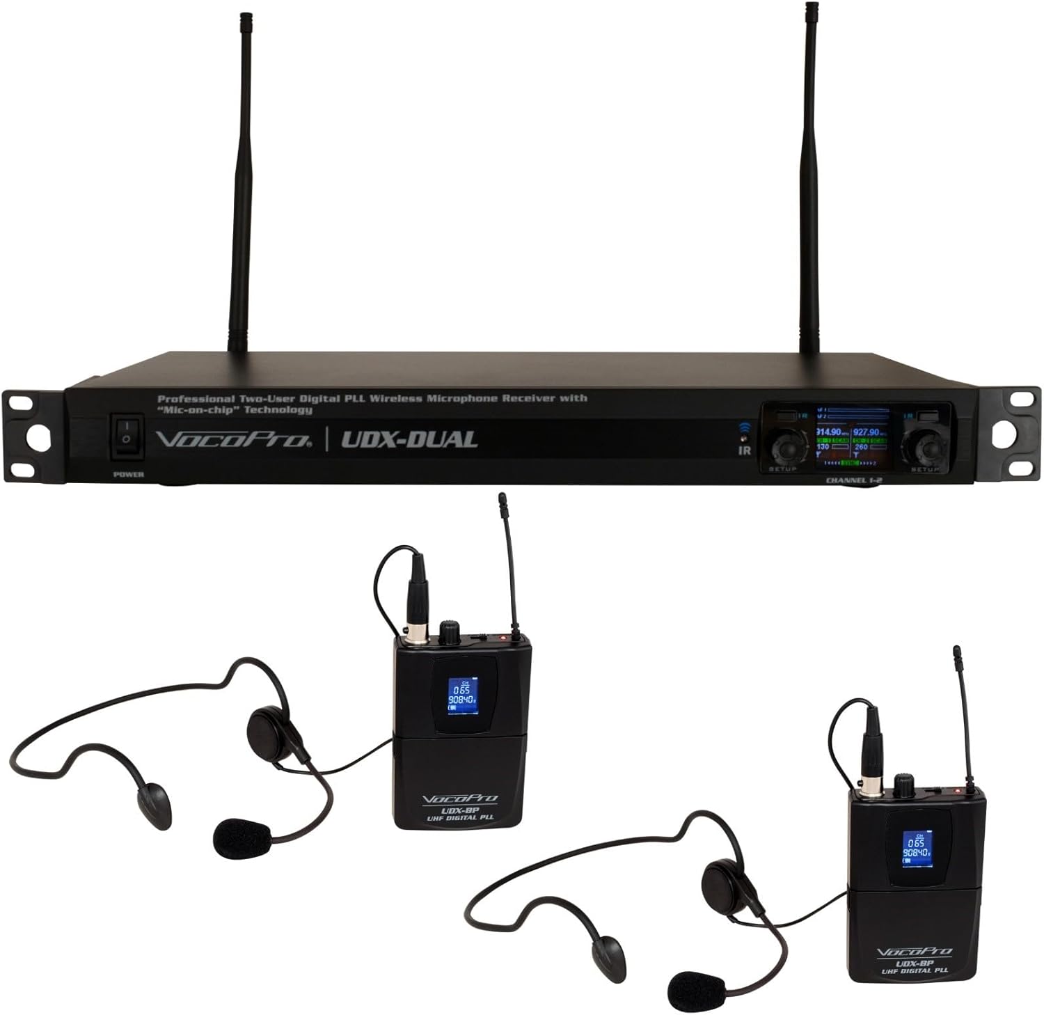 VocoPro UDX-Dual-BODYPACK