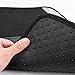 CAR PASS 3 Row Bling Car Mats Shining Diamond Carpet Rhinestones Sparkly Glitter Floor Mats Anti-Slip PVC Heel Pad Universal for Automotive SUV,Sedan,Van, 3rd Row 2 Rear for Girl Women, Black Silver
