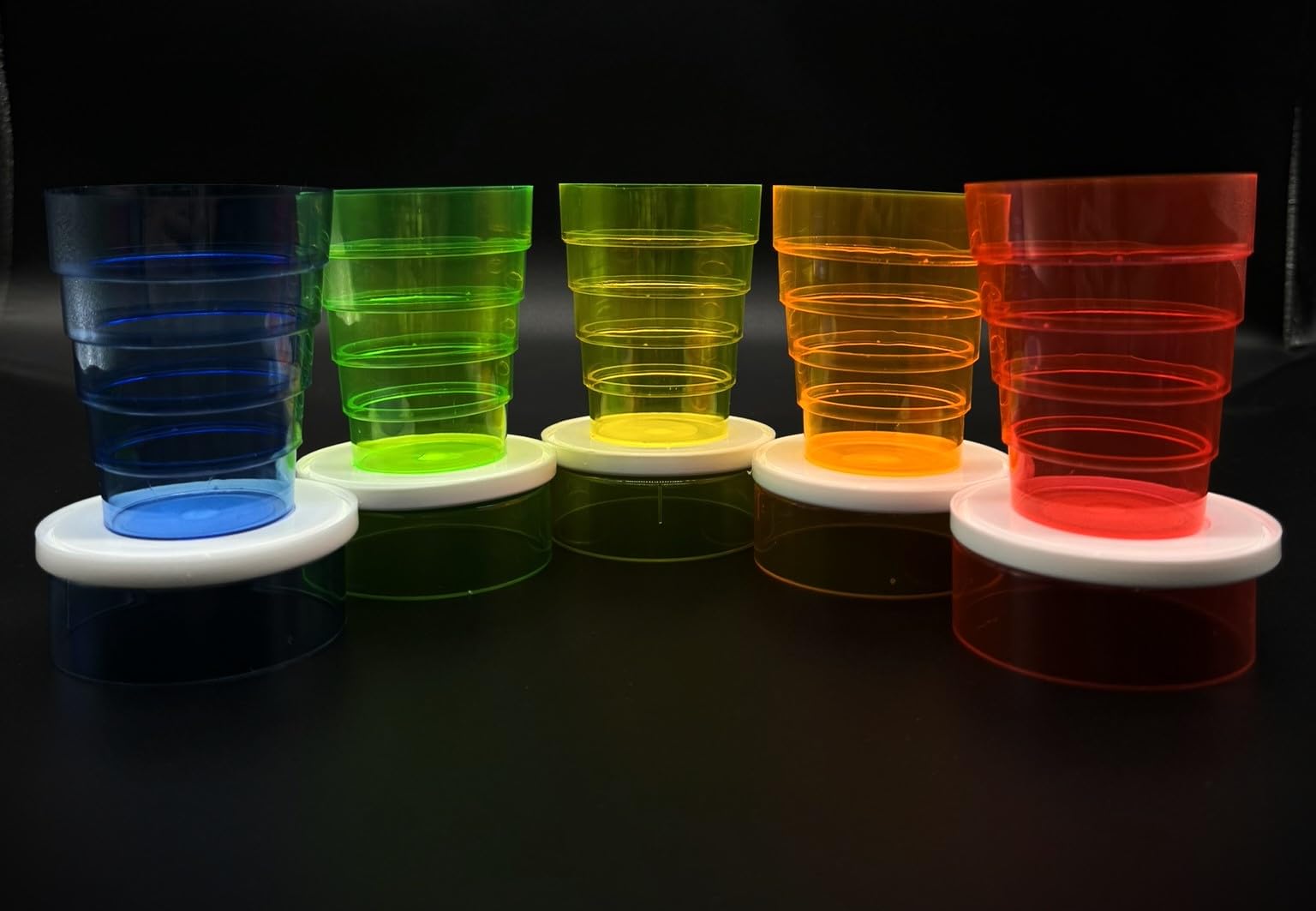 Bicchiere Pieghevole Klappbecher - Unisex, Con Specchio Integrato, Plastica - Foto 4