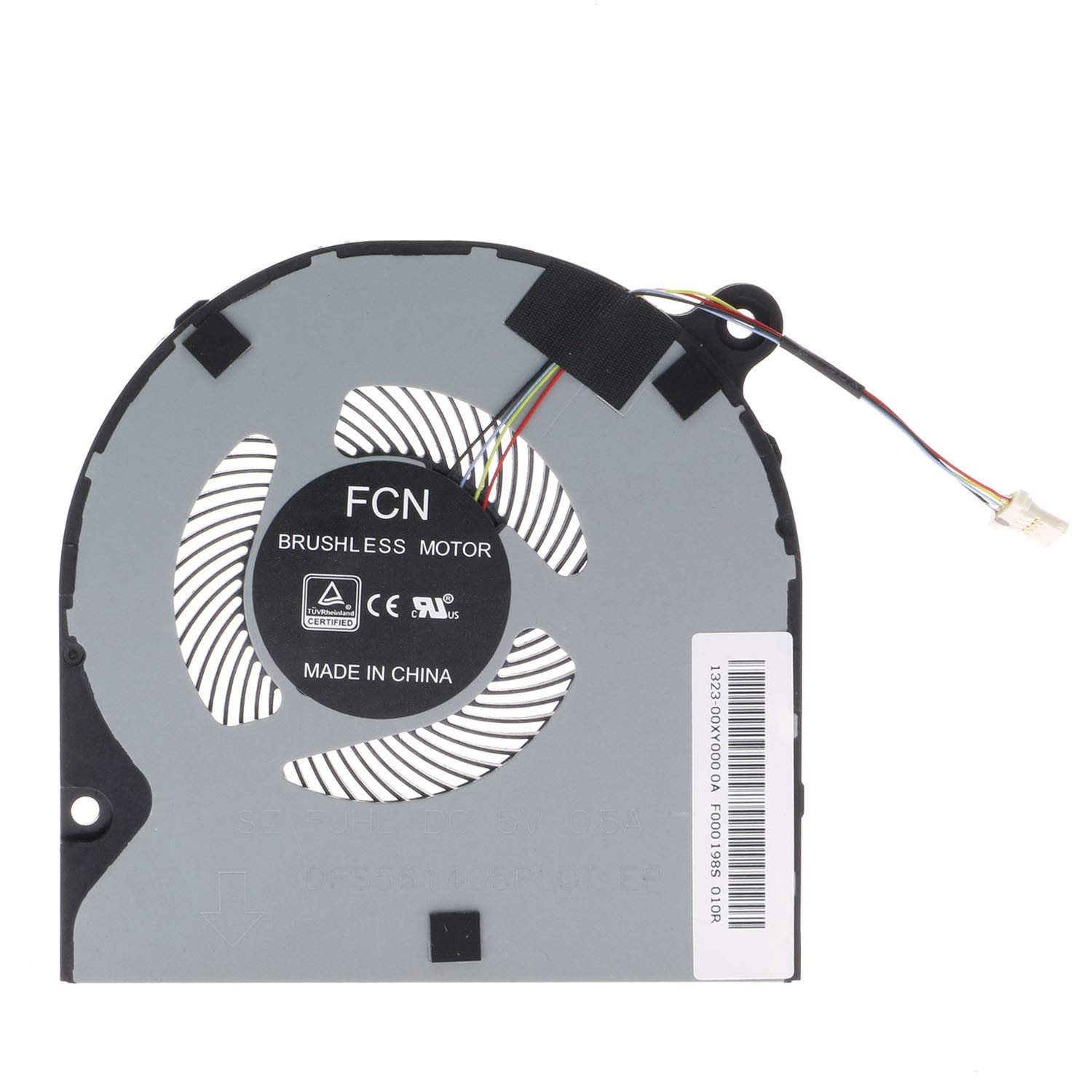 Ventilador de refrigeración de CPU para Acer Swift 3 SF314 SF314-52 SF314-53 SF315-51 1323-00XY000 FJHL DFS561405PL0T 2