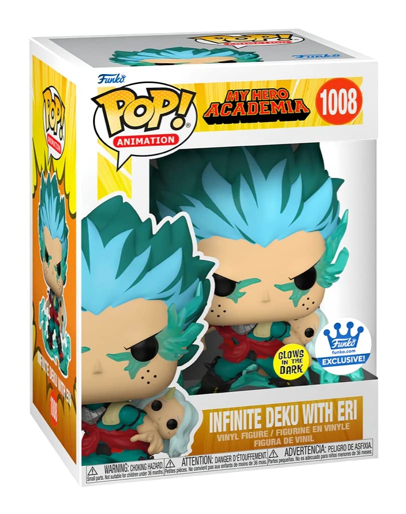 POP Pop! Animation: My Hero Acadamia - Infinite Deku with Eri Glow in The Dark Exclusive