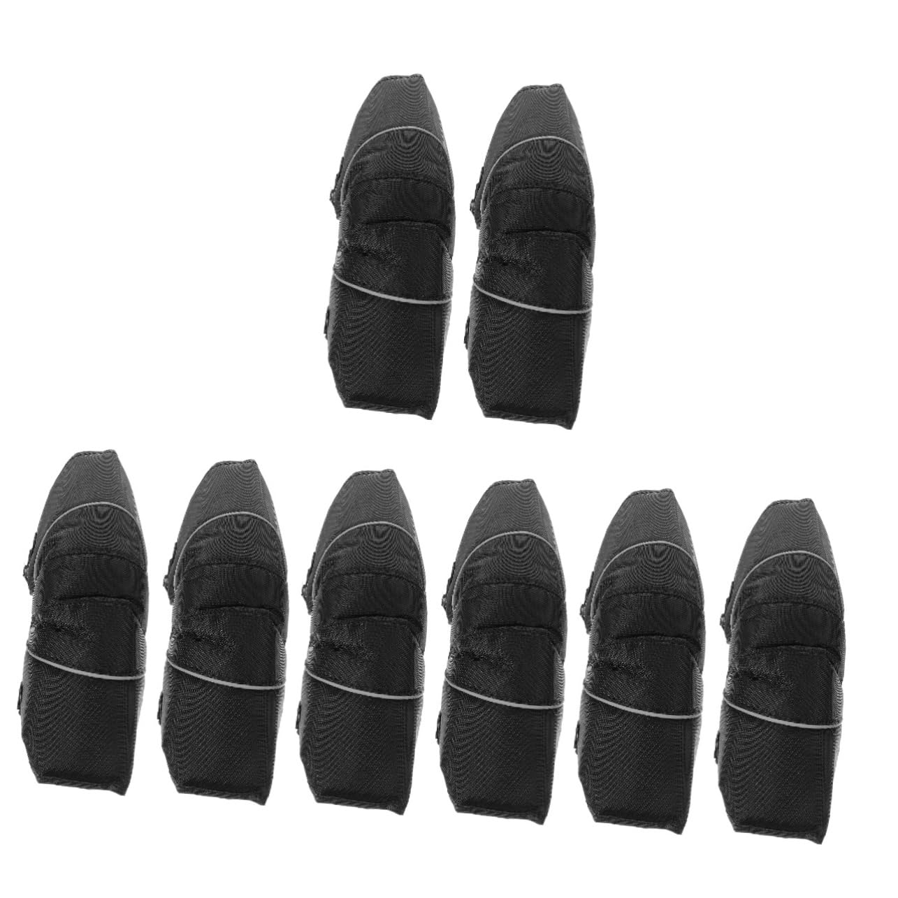 minkissy Fahrrad Protektor Größe Abdeckung Sport Schutzausrüstung Knieschützer Radfahren Pads Wachen Für Für Erwachsene Oxford-stoff Black