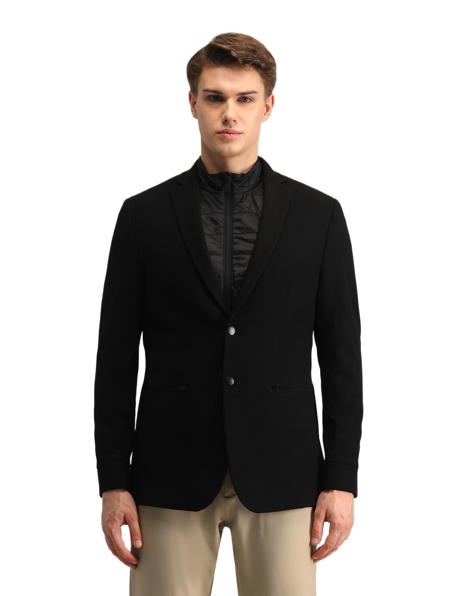 Men's Zero Calorie Slim Fit Blazer with Jacket-image-33