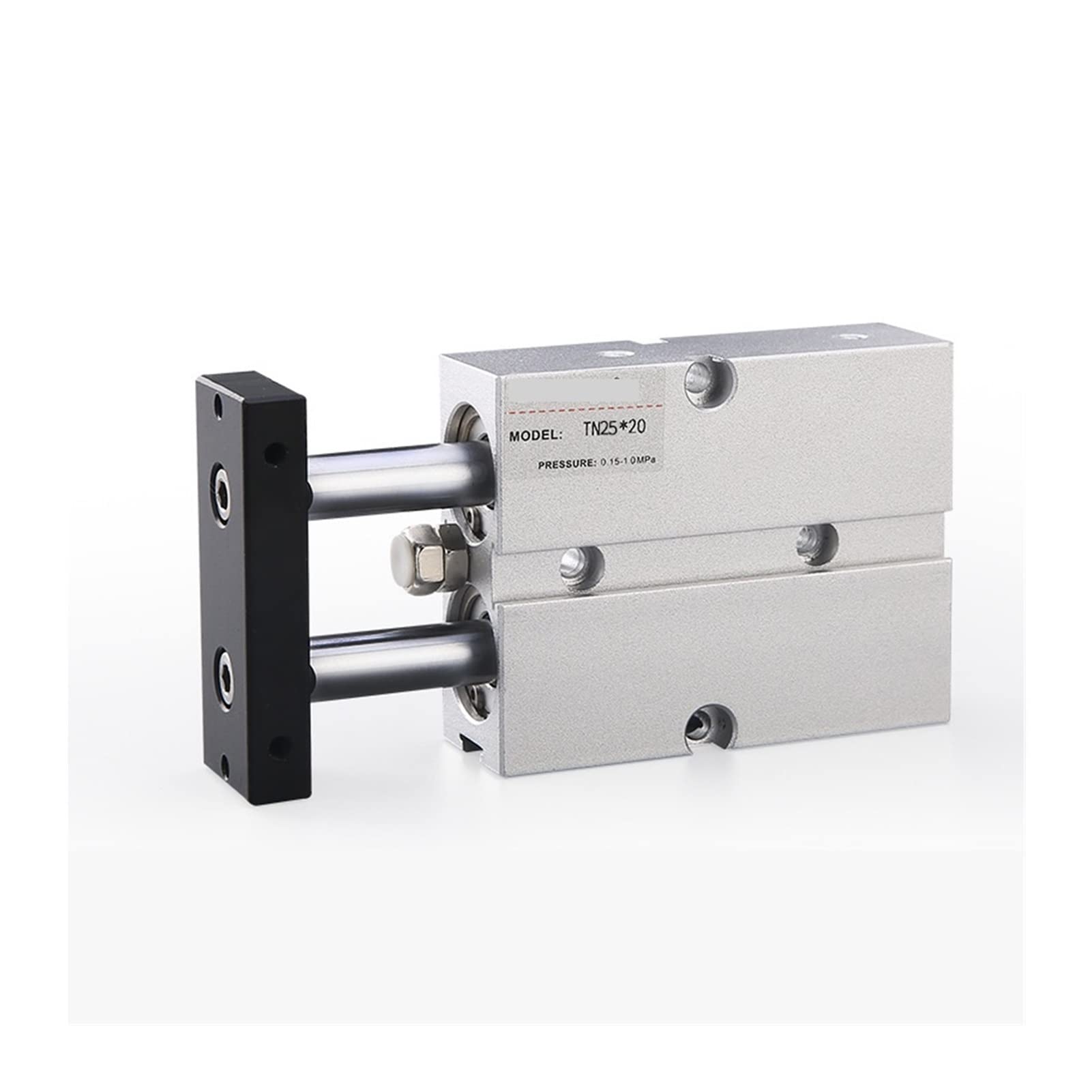 Cilindro de aire TN con doble varilla de aluminio y alta resistencia axial