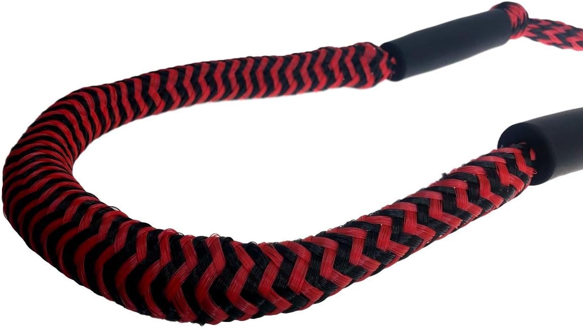 Pactrade Marine Boat Pontoon Kayak PWC Jet Ski Bungee Dock Line Mooring Rope 4'-5.5' with SS316 Snap Hook Salt and Fresh Water Use 2 Pack