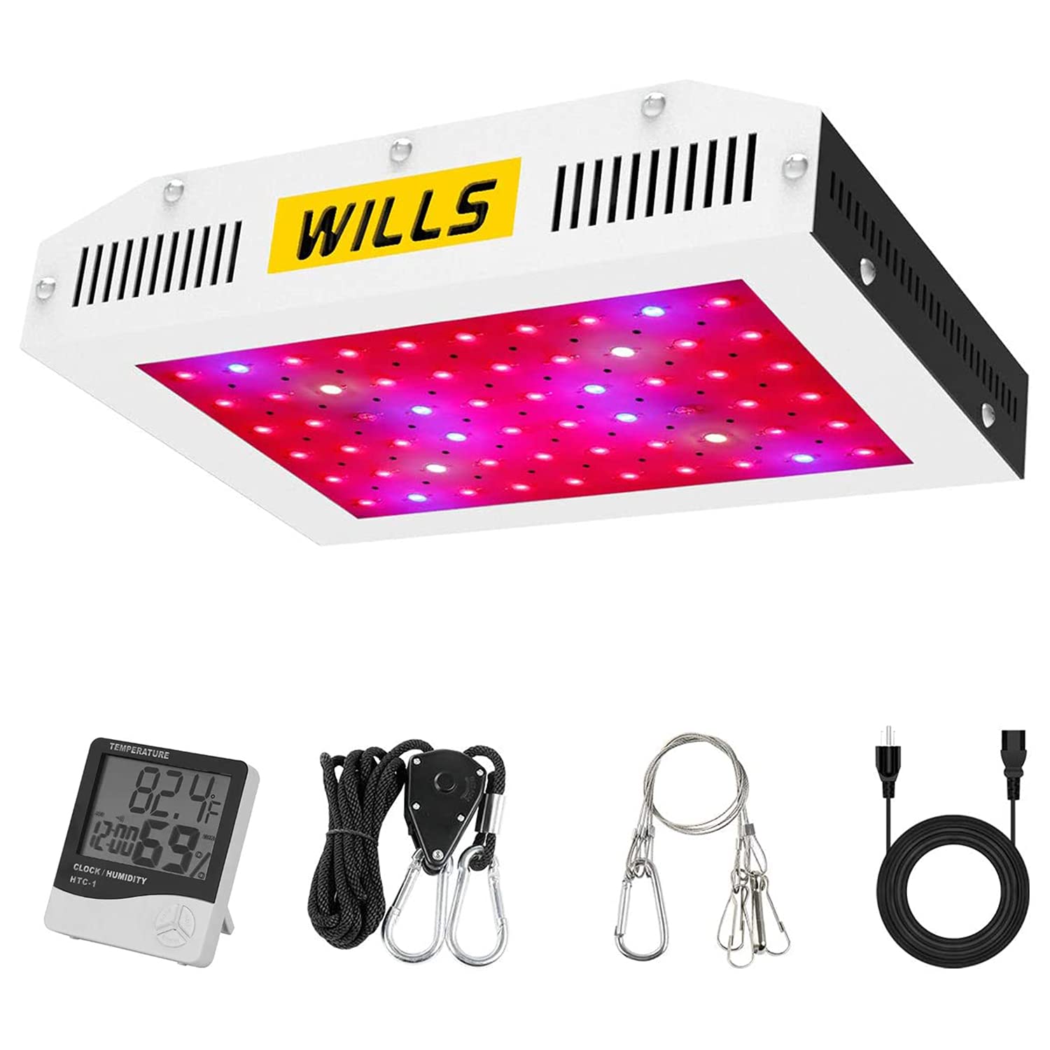 るいページ Amazon.com : WILLS 600W LED Grow Light, Full Spectrum Double
