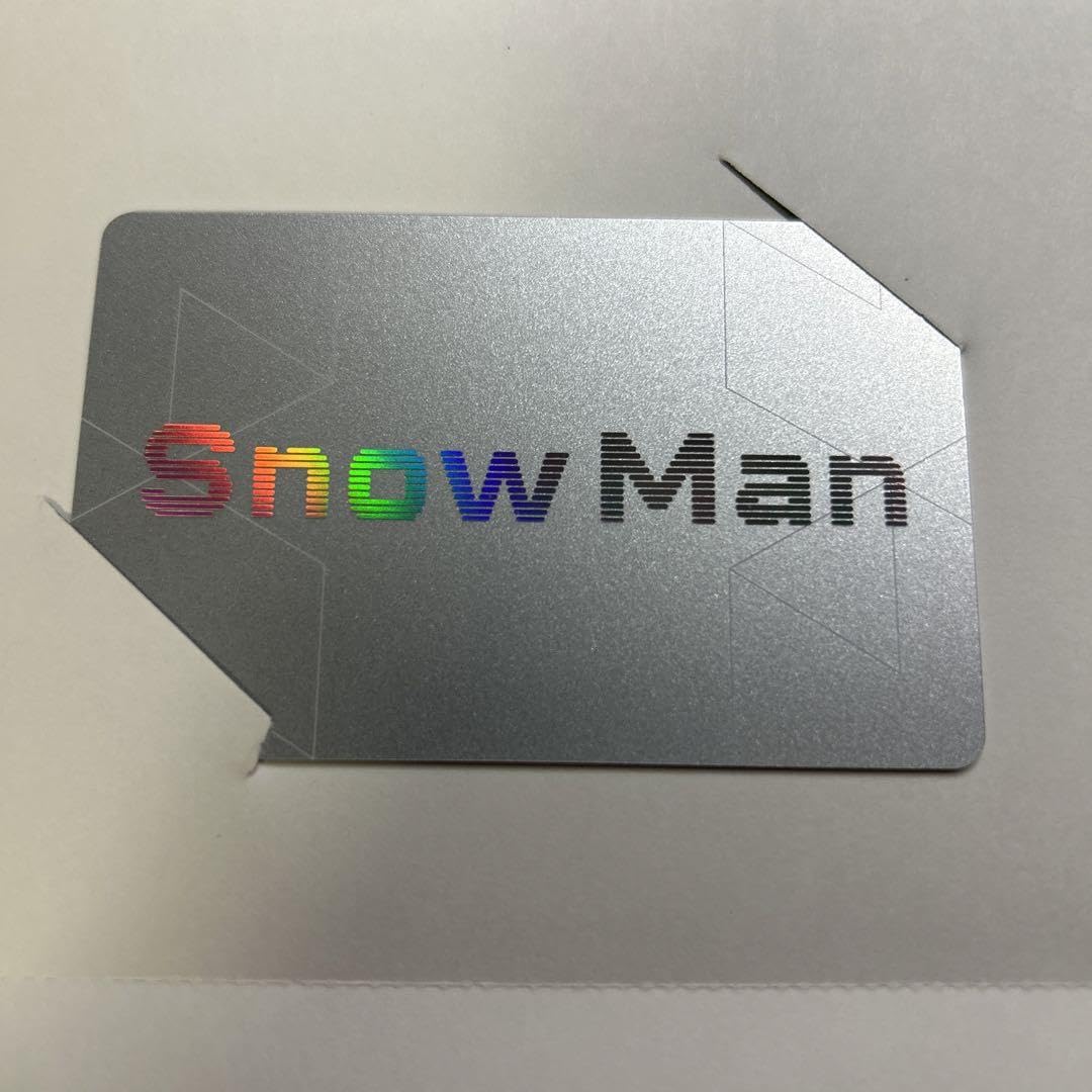 Amazon.co.jp: SnowMan 会員証 期限切れ : おもちゃ