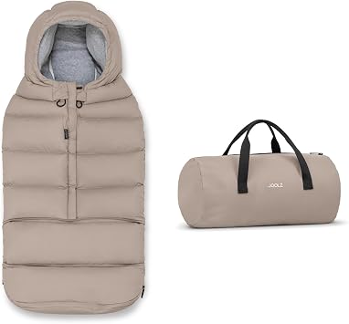 Joolz Puffer Footmuff - Stroller Winter Cover & Sleeping Bag - Eco-Friendly Insulation TOG 19.2 Water-Repellent, Anti-Mud, Adjustable Fit - Essential Stroller Accessory for Cold Weather