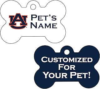 Auburn Tigers 2-Sided Pet Id Dog Tag | Officially Licensed | Personalized for Your Pet