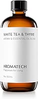 Vista 9 de AromaTech Aceite de aroma de té blanco y tomillo para difusores de aceite de aroma, 0.3 onzas líquidas