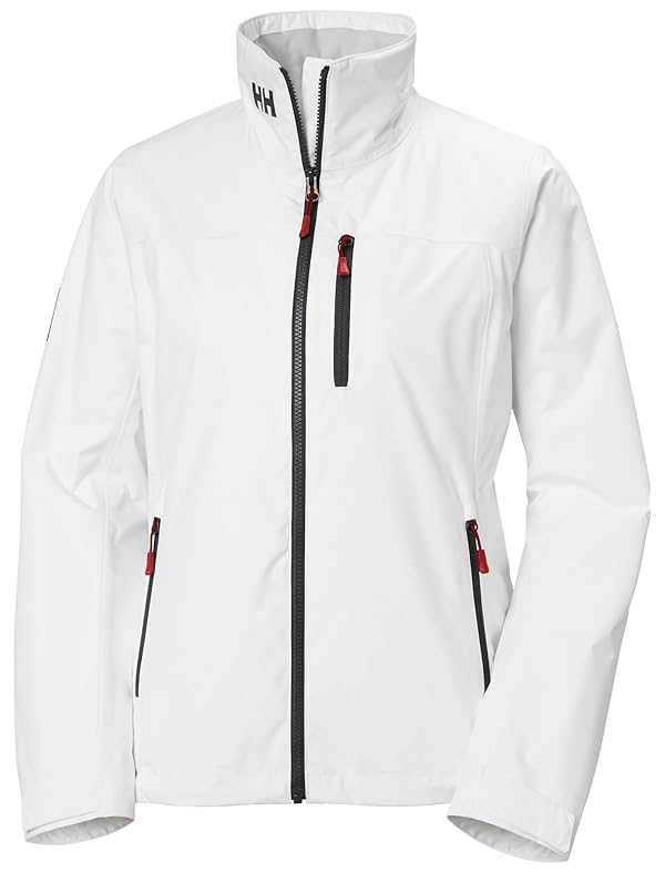 Helly-Hansen Crew Midlayer Jacket 2.0 for Women - Stylish Waterproof Coat with Fleece-Lined Comfort, 001 White - XX-Large by Helly Hansen - Used condition - US$64.98
