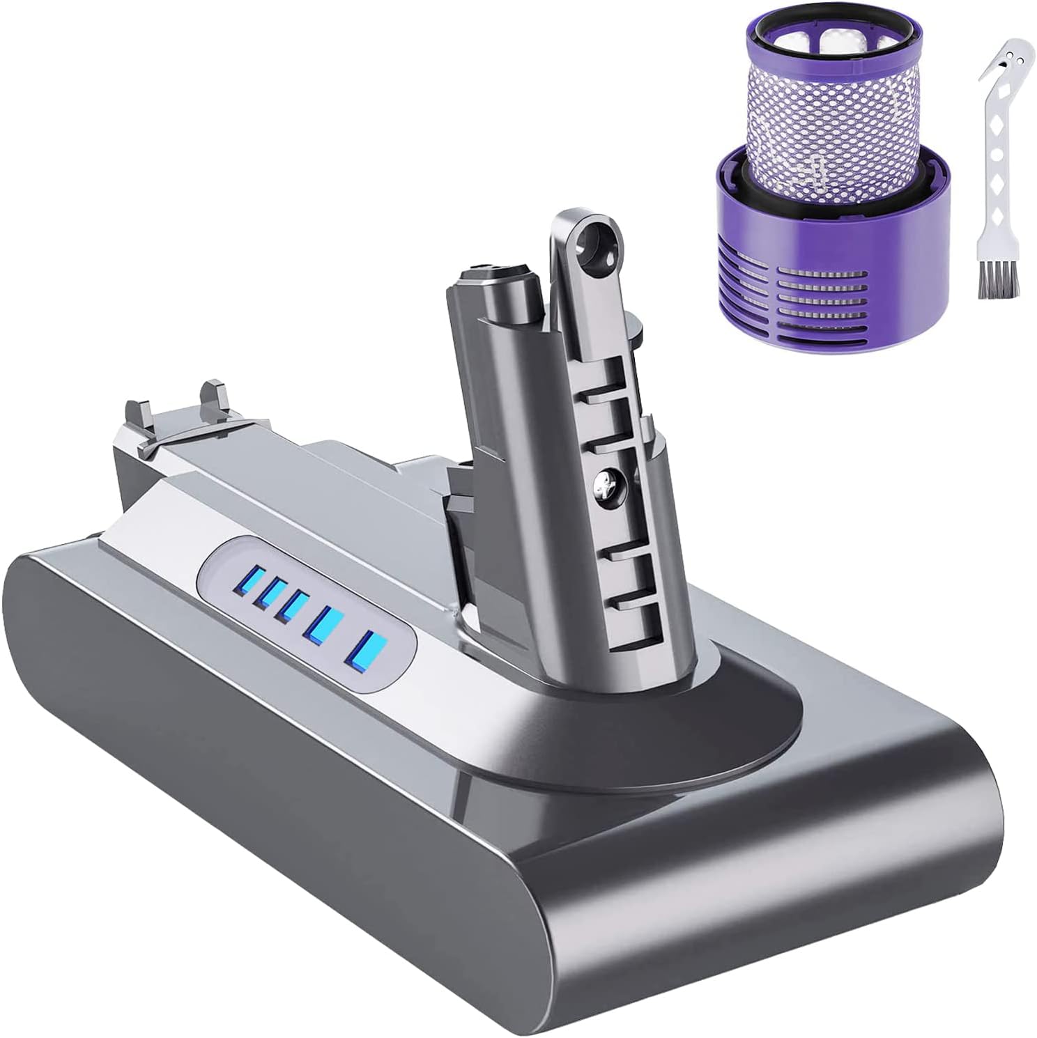 V10 Battery 6000mAh SV12 Replacement Battery for Dyson V10 Animal V10