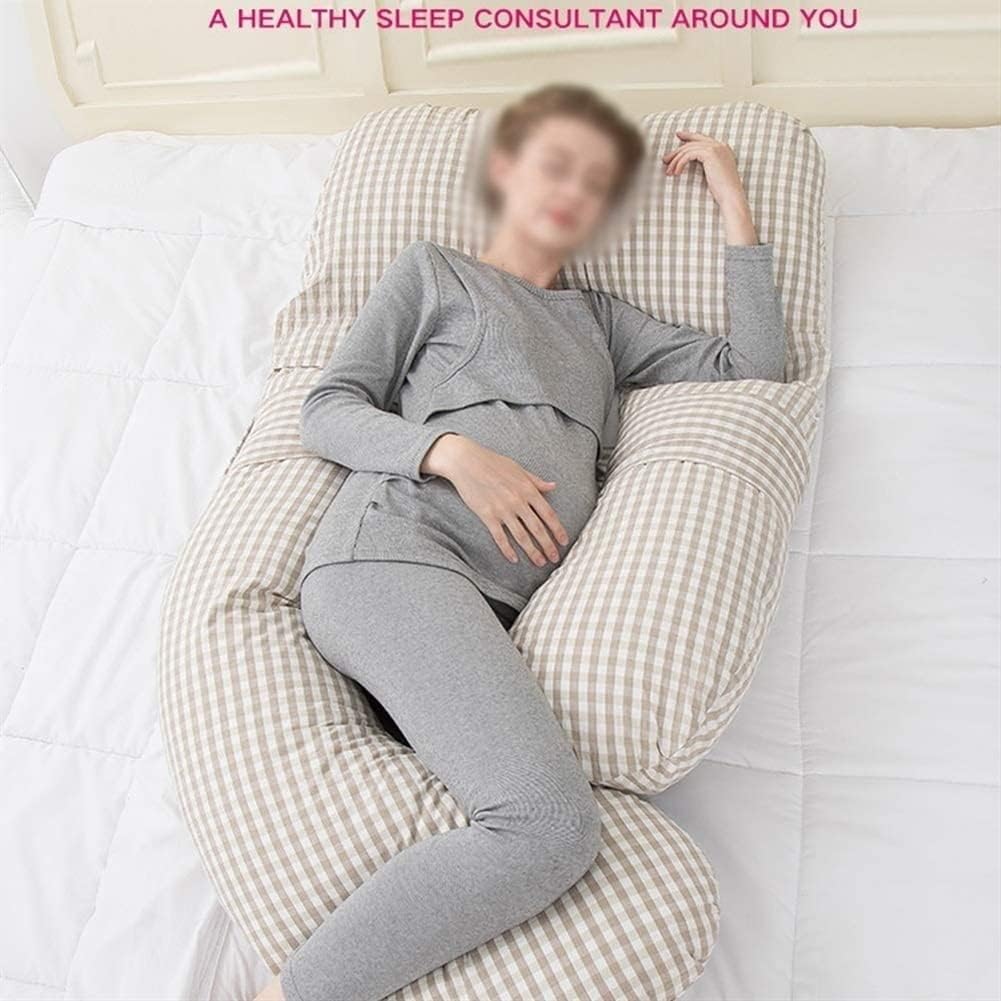 Pregnancy Pillow, U Shaped Body Pillow for Pregnant Women, Maternity Pillow with Removable Cover, Full Body Support Pregnancy Pillow for Sleeping