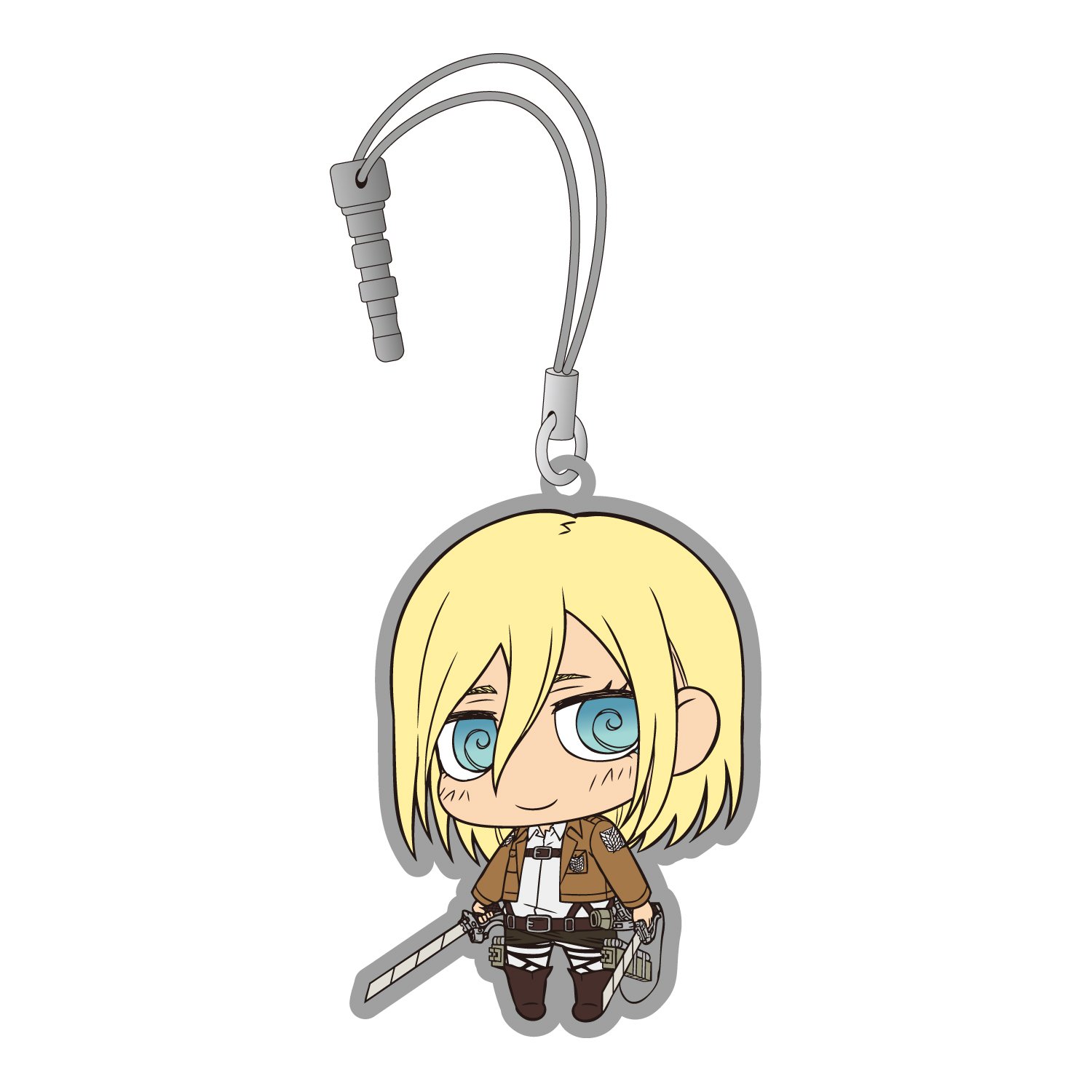 Amazon.co.jp: 進撃の巨人 ちみ進撃イヤホンジャックマスコット3