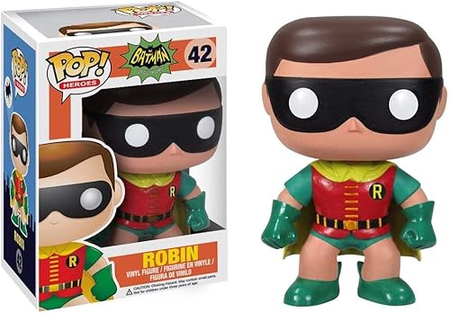 Funko POP Heroes Robin 1966, figura de vinilo