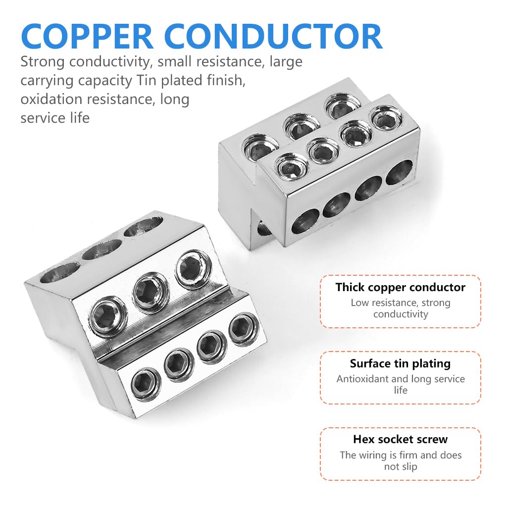 Serplex® 80A Terminal Block Connector with Cover for Electrical Wiring — Amazon image 4