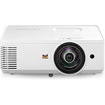 ViewSonic PS502W 4000 Lumens WXGA Short Throw Projector, High Brightness for Business and Education, Easy Widescreen Setup, Dual HDMI, and USB-A Connectivity Inputs