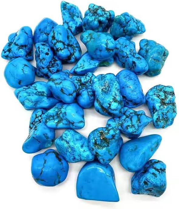 Natural Healing Crystal Mineral Specimen Blue Turquoise Stone for Decorate (1000g)