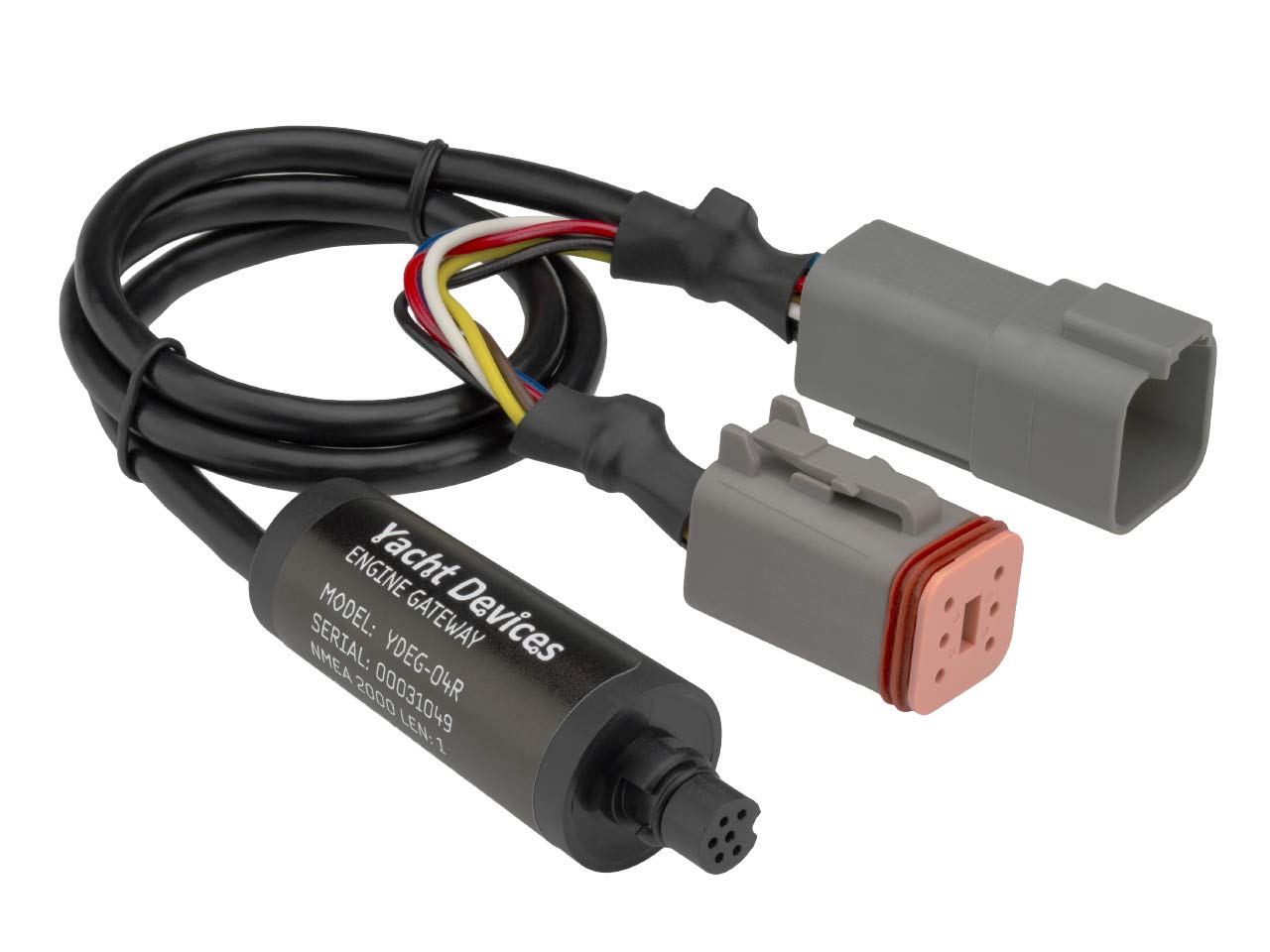 Yacht DevicesBoat Engine Gateway YDEG-04 for Volvo Penta, BRP Rotax and J1939 Engines to NMEA 2000 Marine Electronics Networks (Raymarine SeaTalk NG Compatible)