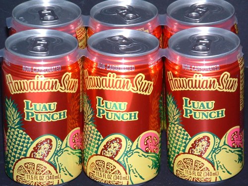 Hawaiian Sun Luau Punch (12 Cans)