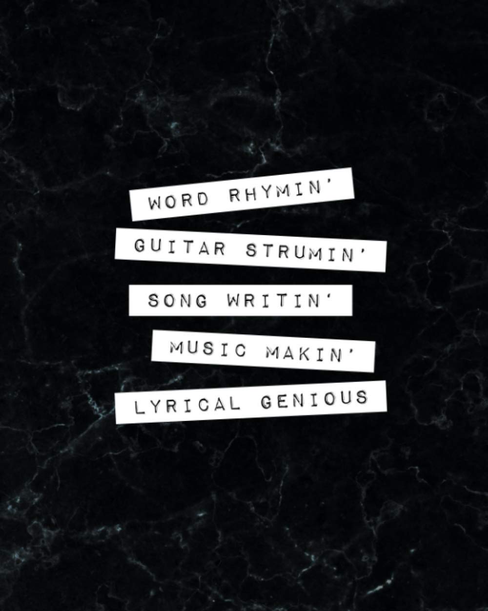 Songwriter’s Journal & Notebook: Write Song Lyric, Hook, Title and Rhyme Ideas: with Guitar Chords, Tablature and Staff Paper for Songwriting Manuscript Compositions (How to Write Songs)