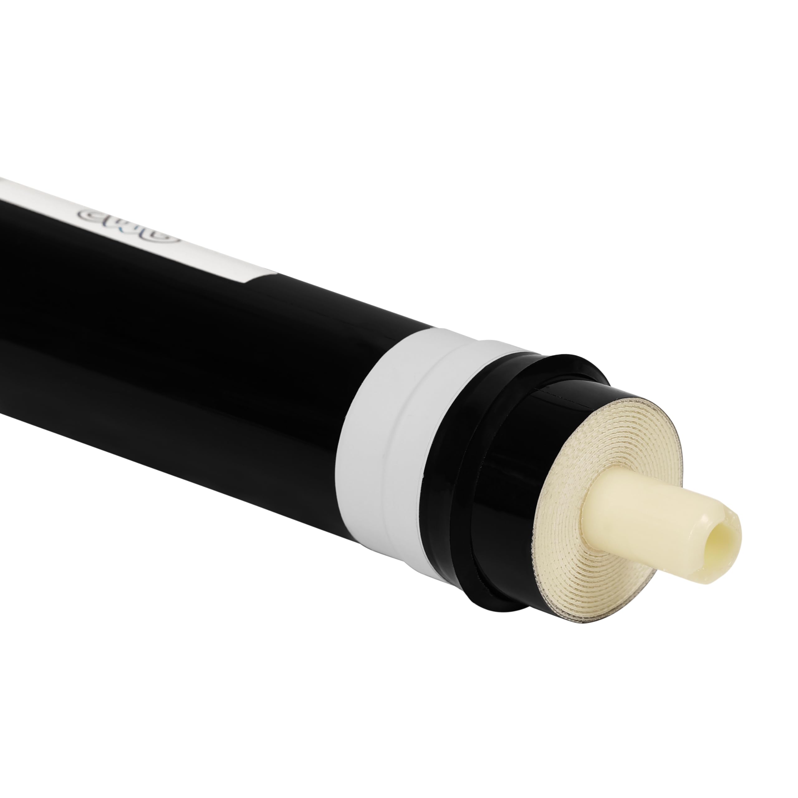 Ruiquan 100 GPD Membran 2000 Upto High TDS Membrane TDS Level, Universal Types, Compatible with All RO Systems (100 GPD Membran New Black) 1