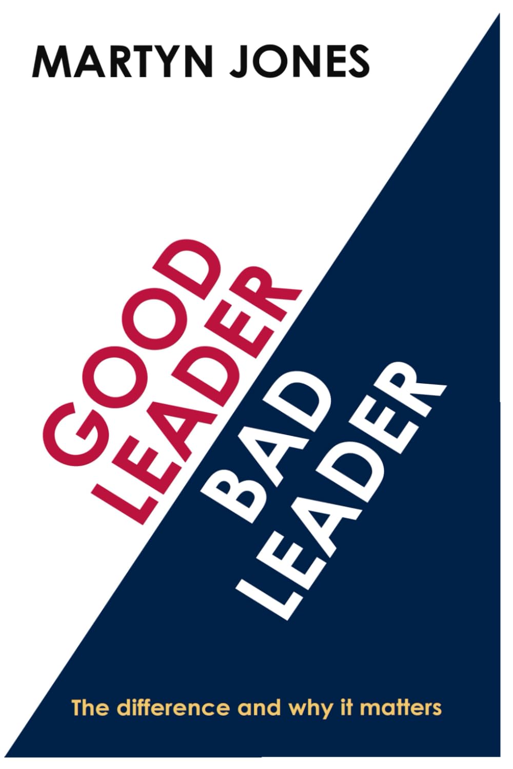 Good Leader Bad Leader: The difference and why it matters