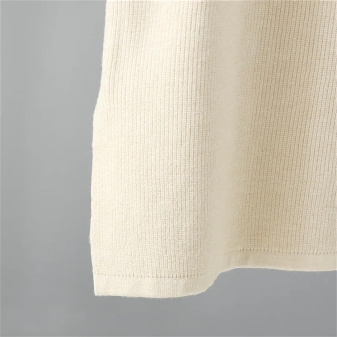 Disimlarl Damski sweter z dzianiny z klapą długi sweter oversize maxi sukienka pulower luźne czarne sukienki