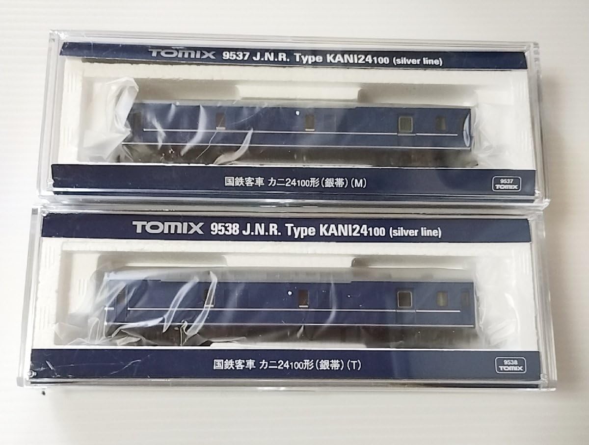 Amazon | トミックス 9537 国鉄客車 カニ24-100形 銀帯 M + 9538 T