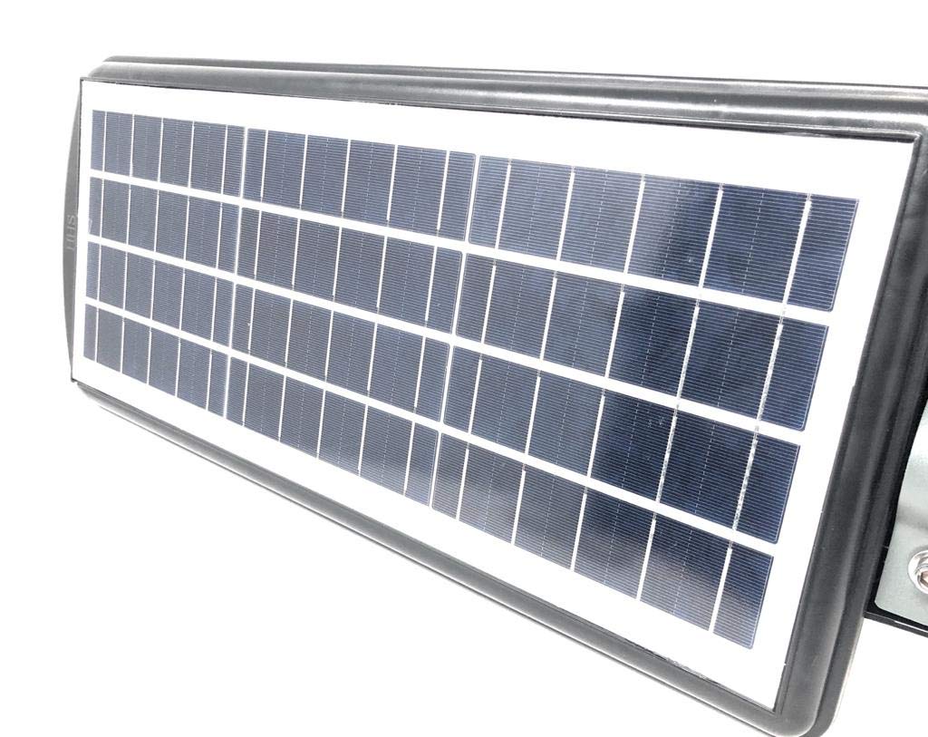 TEMPO DI SALDI Coppia Di Lampioni A Led 90W Con Pannello Solare Crepuscolare E Telecomando