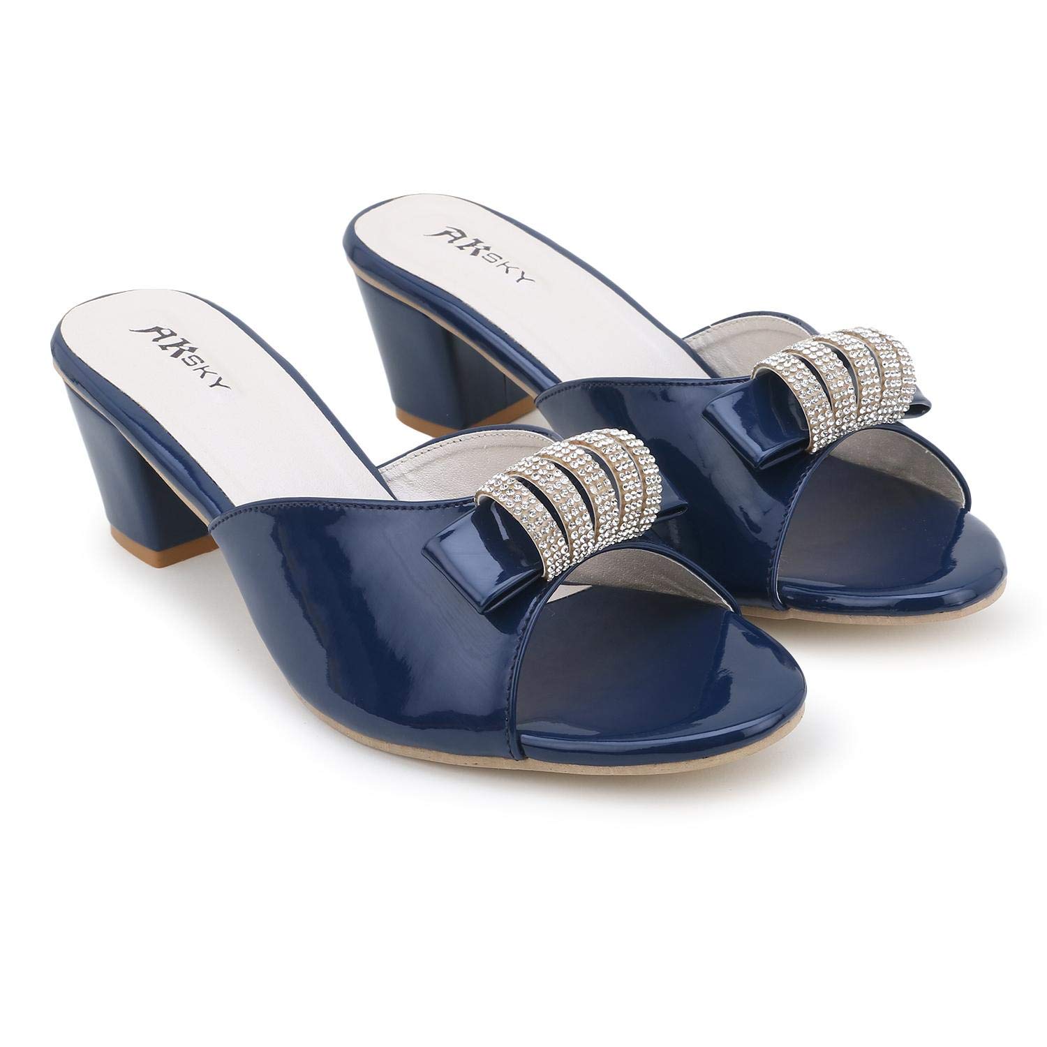 AK SKY Womens Stylish Trending and comfort Fancy Block Heel Fashion Sandal (B0913G6919) Amazon Price History, Amazon Price Tracker