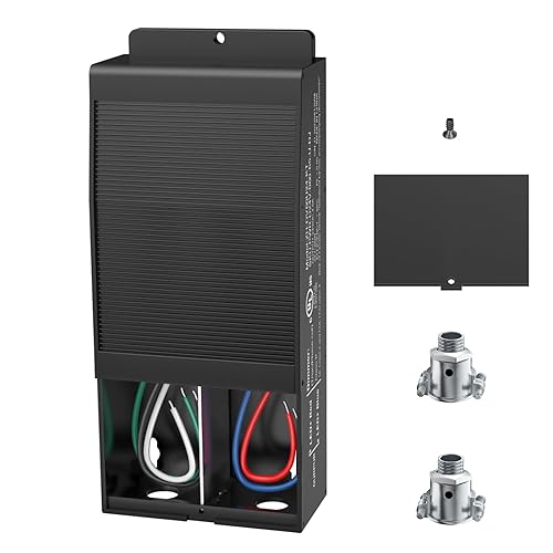 Miniatura 10 de EMITEVER Controlador LED regulable, fuente de alimentación triac de 96 W 24 V, transformador LED de CA a CC para luz LED, compatible con atenuador