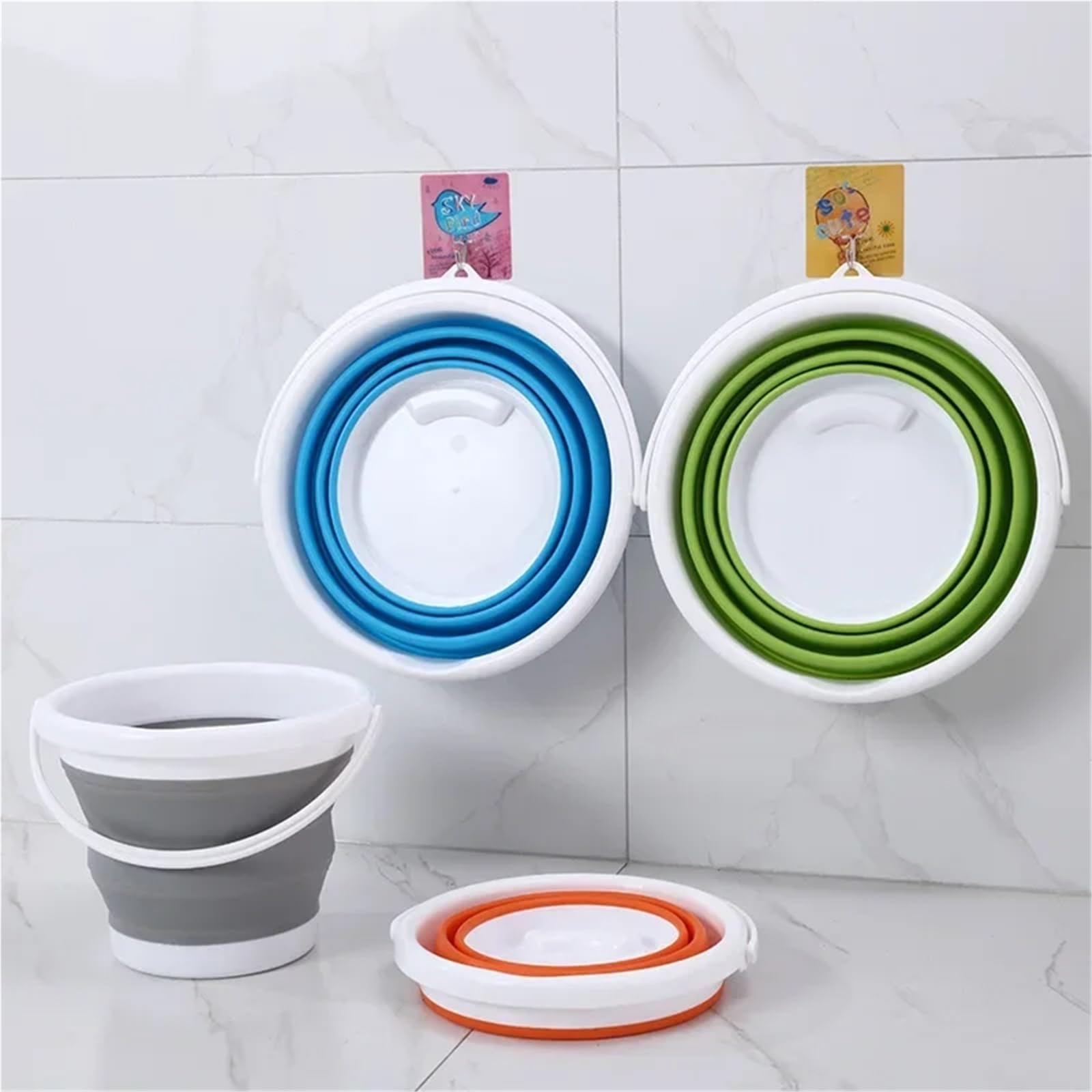 Bacinella Pieghevole Secchio D'acqua Pieghevole Da 5 Litri, Portatile, For Picnic E Viaggi(Color2)