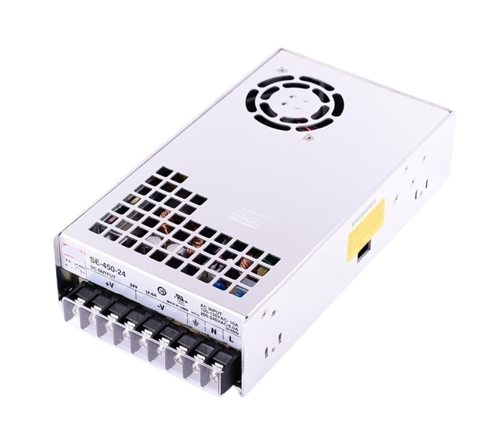 Alimentation 450W SE-450-36 boîtier robuste pour sécuriser l'impression 3D pro