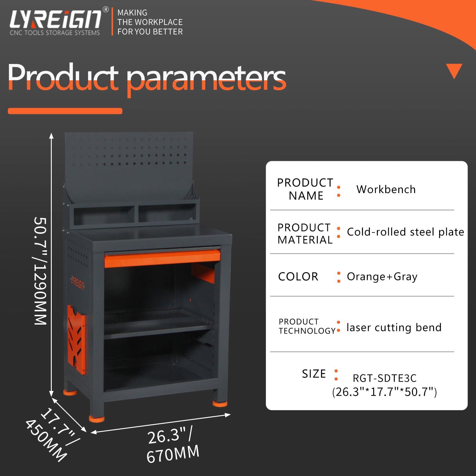LYREIGN Cutting Tool Organizers Provide Storage Station, CNC Tool Machines Organizer Holder Workbench, Tool Service Carts Stands for Warehouses Machining Centers