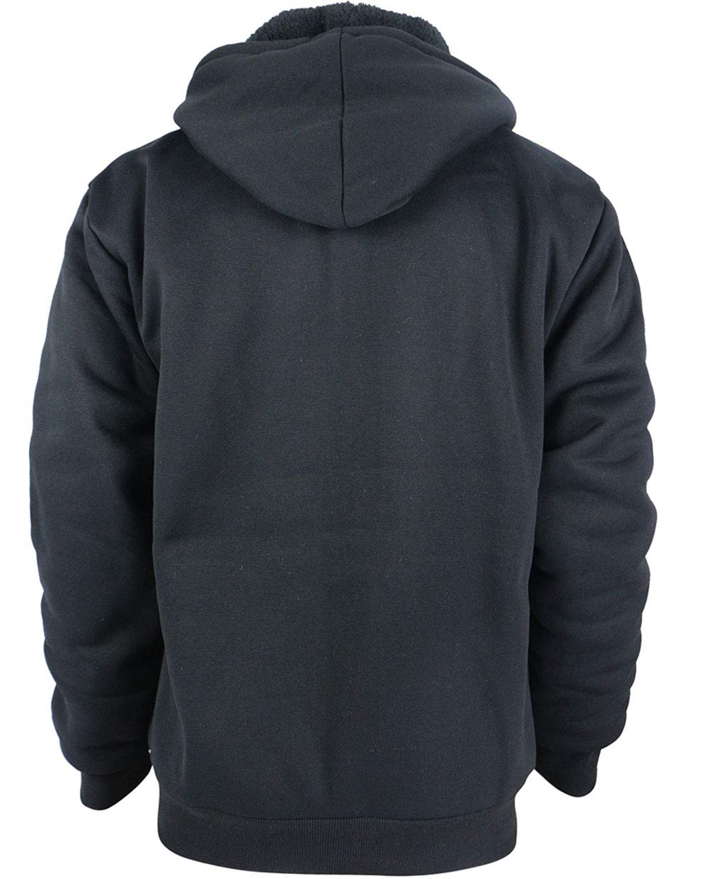 Yasumond Hoodies For Men Zipper Fleece Sweatshirt Heavy Sherpa
