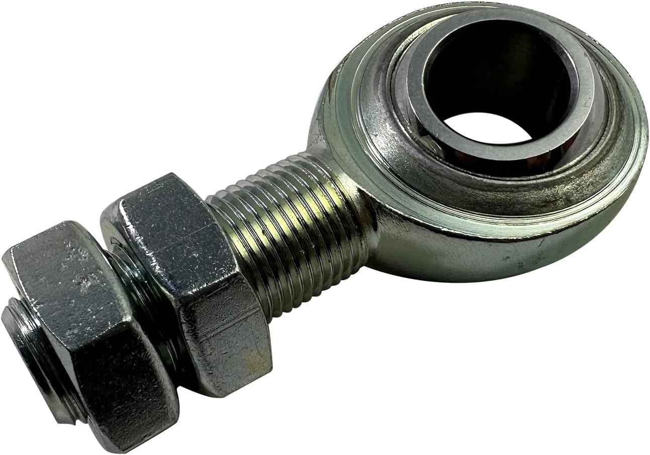 2PCS Universal Round 3/4" DD Steering Shaft Support Bearing Heim Joint Street Rod