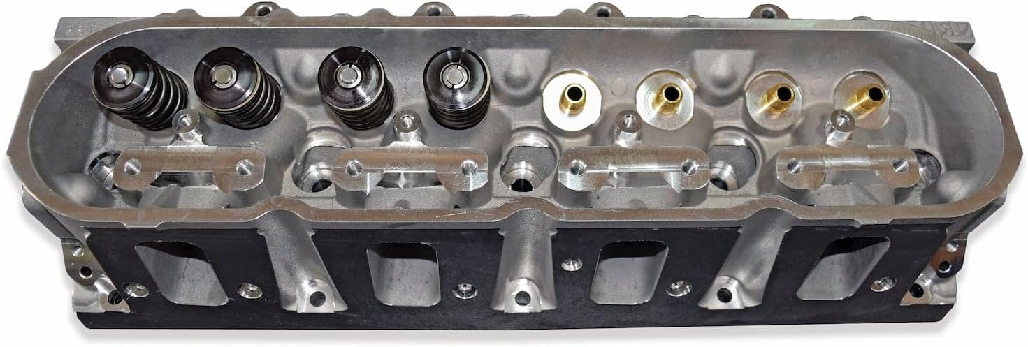 Flotek Cylinder Head, Assembled, 2.160/1.590 in Valves, 276 cc Intake, 68 cc Chamber, 1.290 in Springs, Aluminum, GM LS-Series, Each