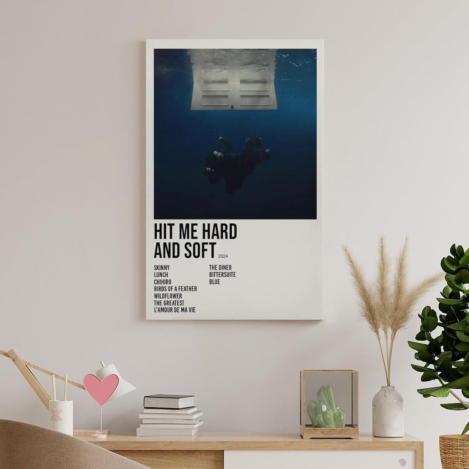 GuoYid Hit Me Hard And Soft Poster Poster Cool Artworks Painting Wall Art Canvas Prints Hanging Picture Home Decor Posters Gift Idea 24x36inch(60x90cm) - Image 8